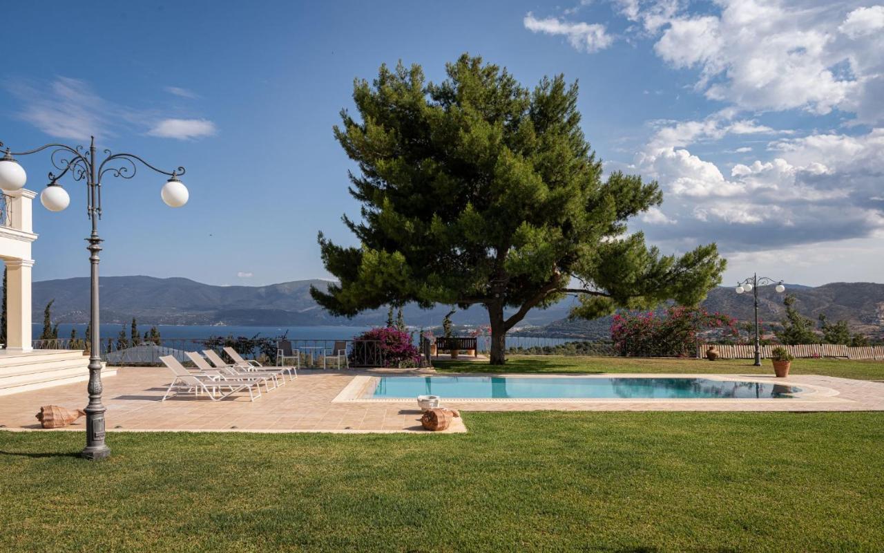 Villa Fantasia Isthmia Bagian luar foto