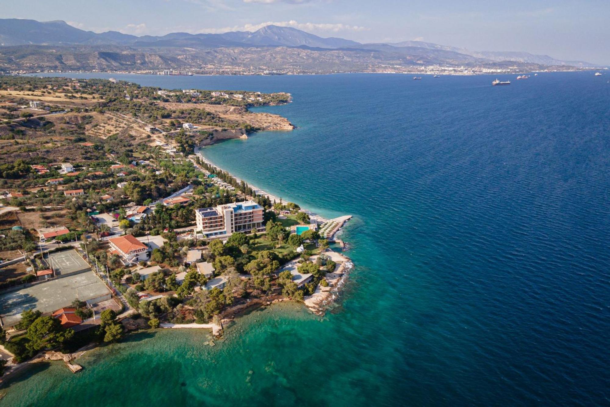 Villa Fantasia Isthmia Bagian luar foto